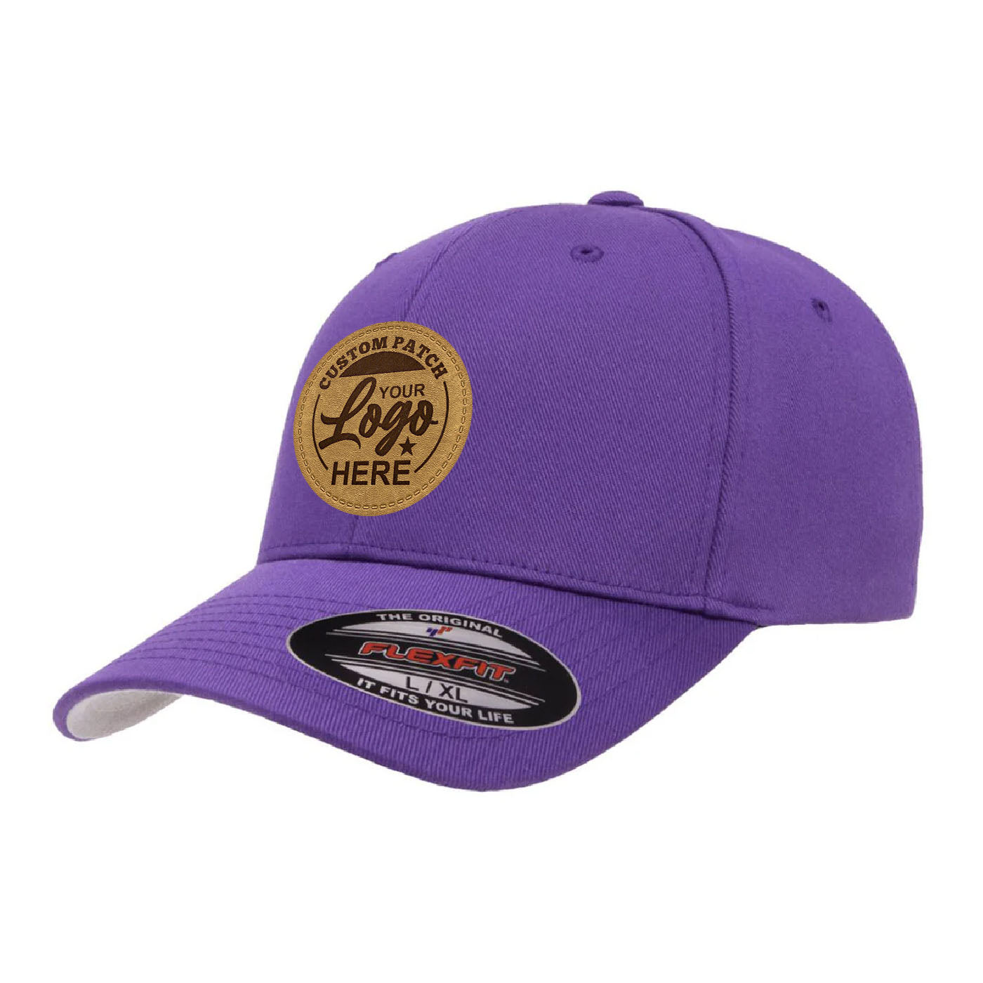 Custom Patch Flexfit 6277 Wooly Combed Cotton Blend Cap