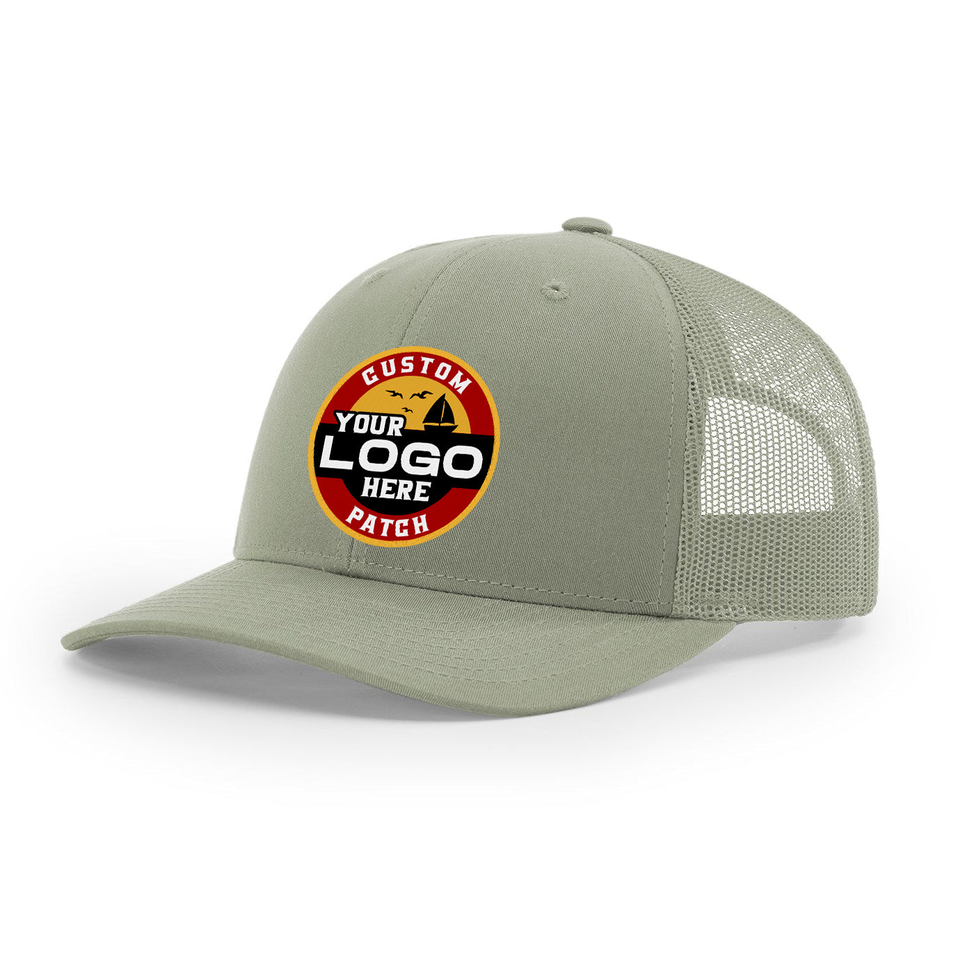 Custom Patch Richardson 112 Trucker Cap Split Hats Split Colors Two Colors