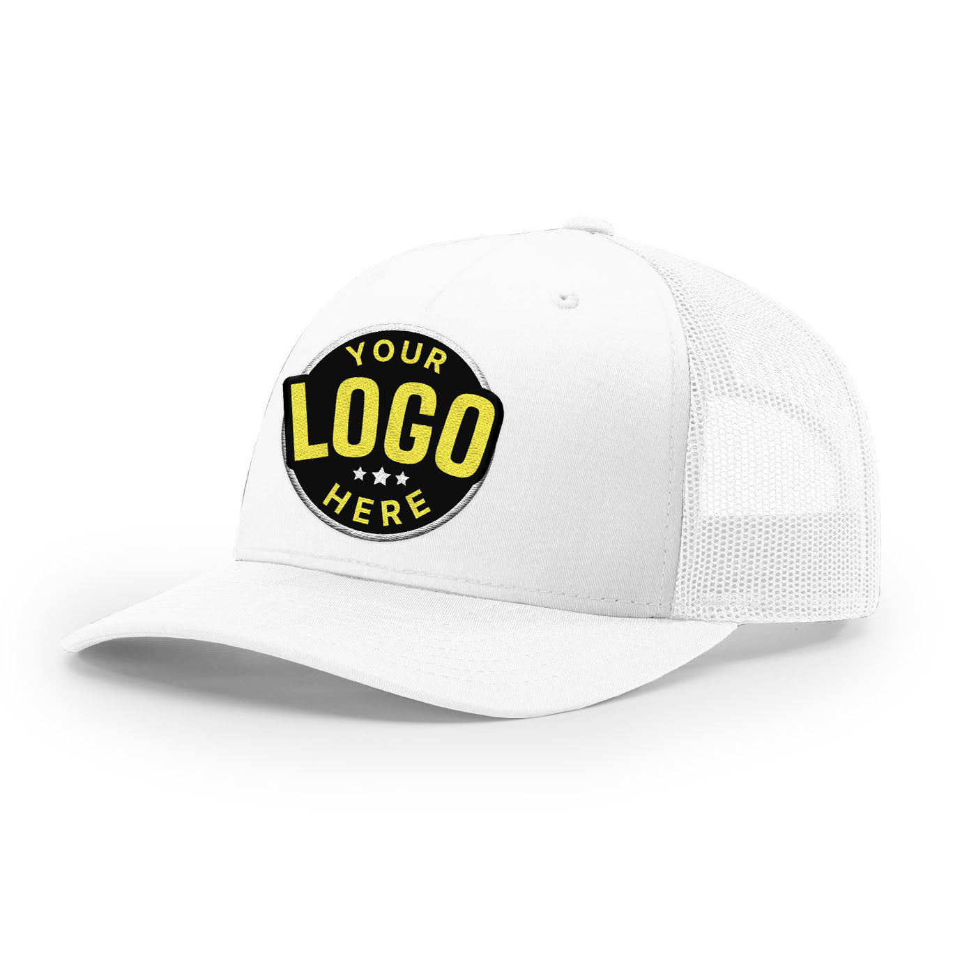 Custom Embroidered Richardson 112FP 5-Panel Premium Trucker Snapback Hat