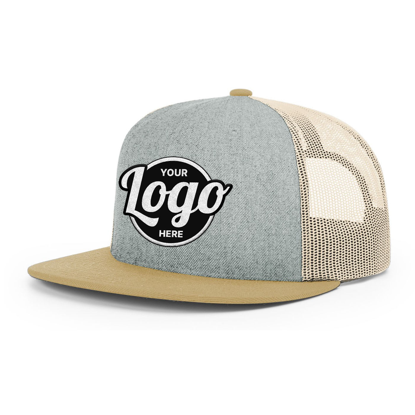 Custom Embroidered Richardson 511 Wool Blend Flat Bill Trucker Hat, Snapback