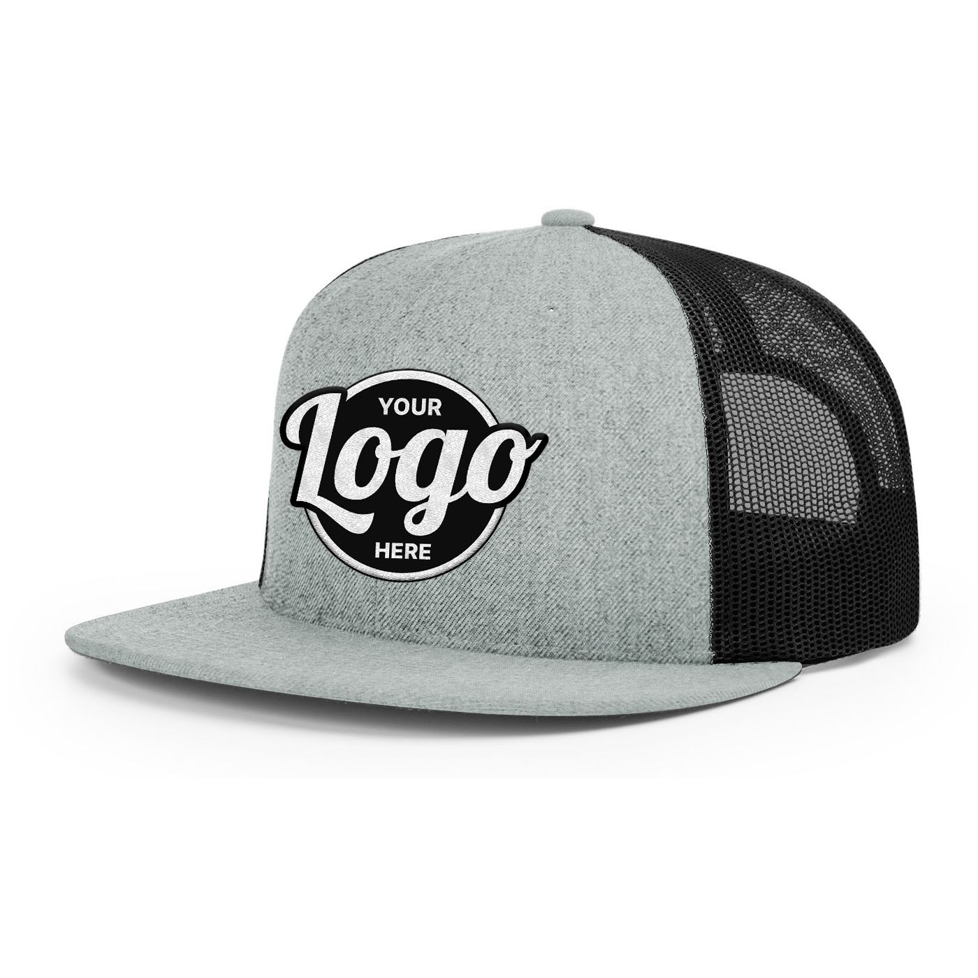 Custom Embroidered Richardson 511 Wool Blend Flat Bill Trucker Hat, Snapback