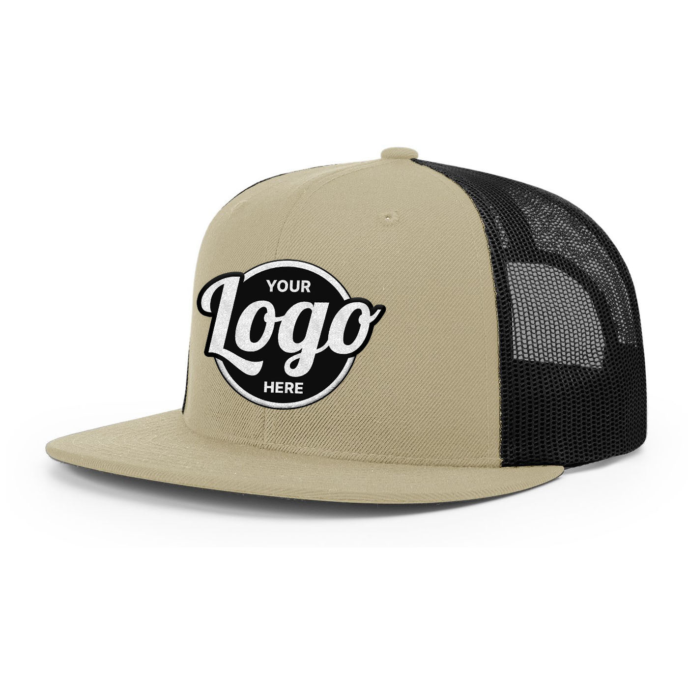 Custom Embroidered Richardson 511 Wool Blend Flat Bill Trucker Hat, Snapback