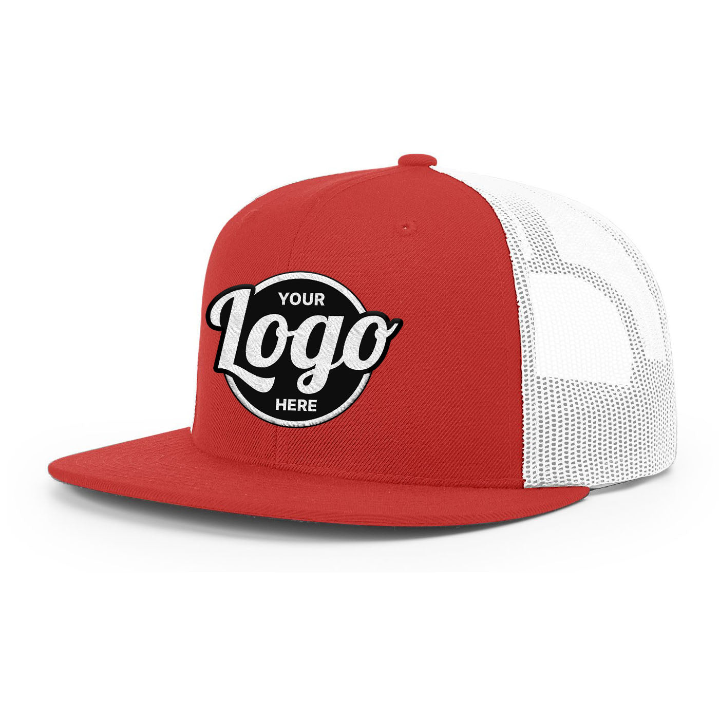 Custom Embroidered Richardson 511 Wool Blend Flat Bill Trucker Hat, Snapback