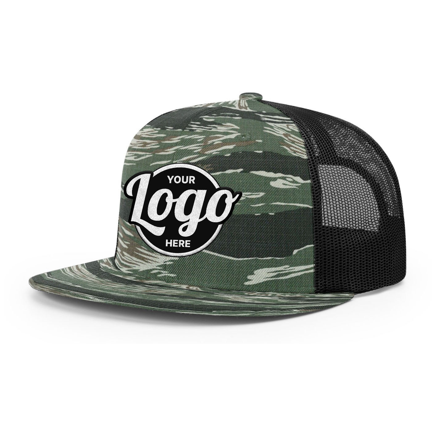 Custom Embroidered Richardson 511 Wool Blend Flat Bill Trucker Hat, Snapback