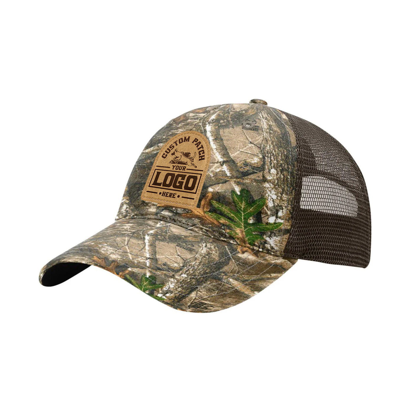 Custom Patch Richardson 111P Garment Washed Printed Trucker Hat