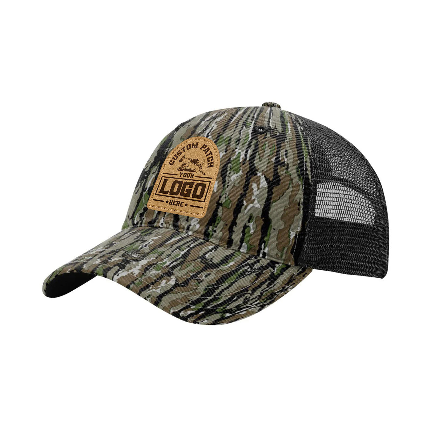 Custom Patch Richardson 111P Garment Washed Printed Trucker Hat