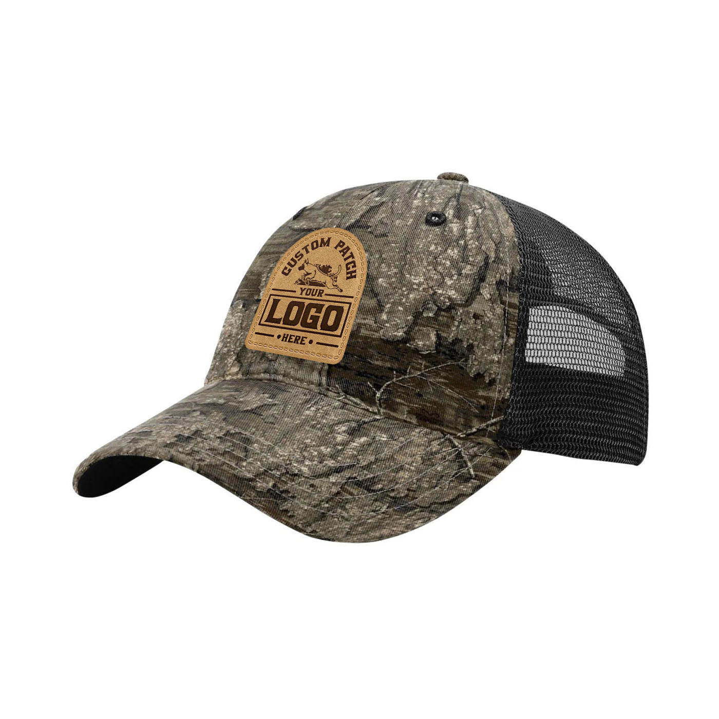 Custom Patch Richardson 111P Garment Washed Printed Trucker Hat