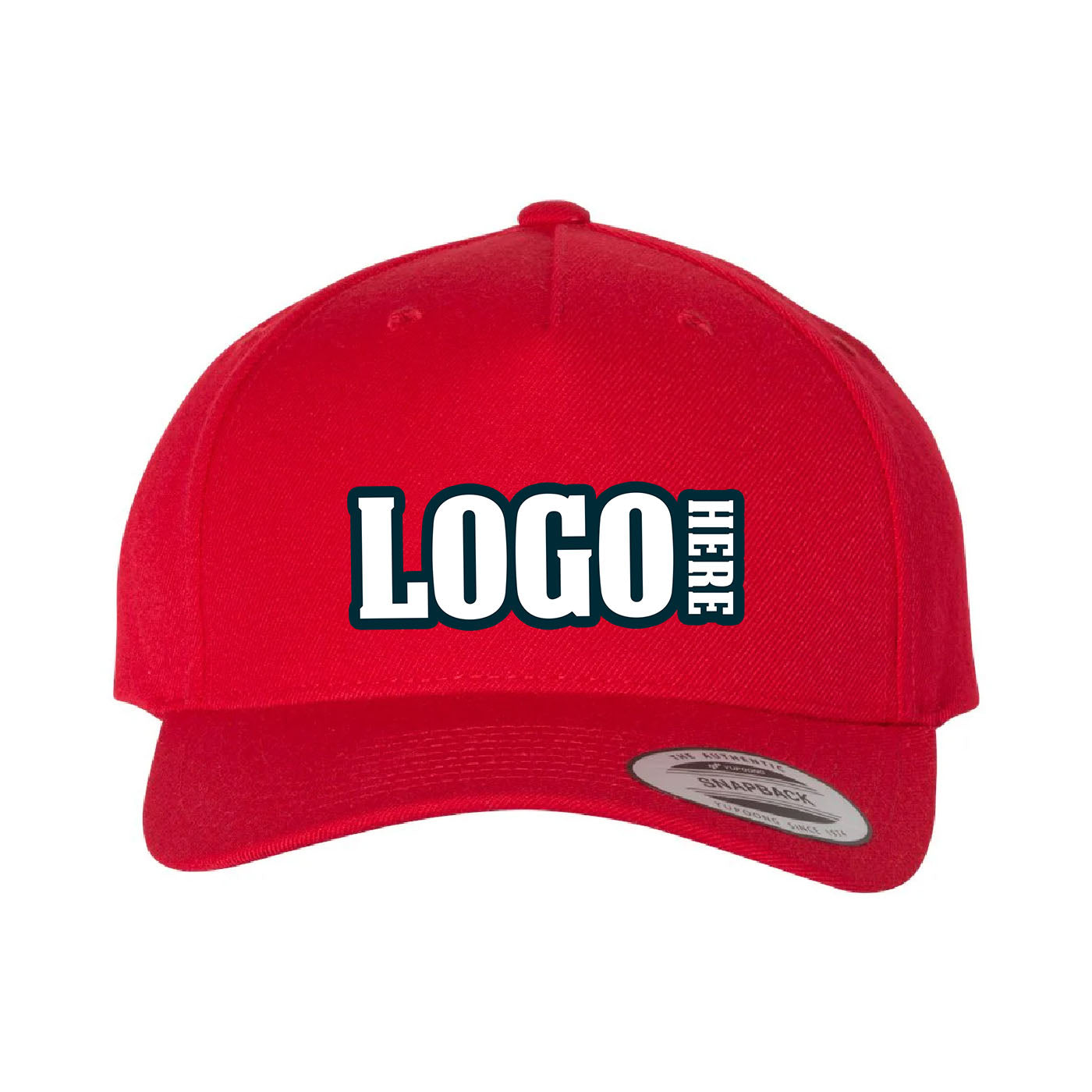 Custom Embroidered Yupoong 5789M 5-Panel, Premium Wool Blend Cap, YP Classics