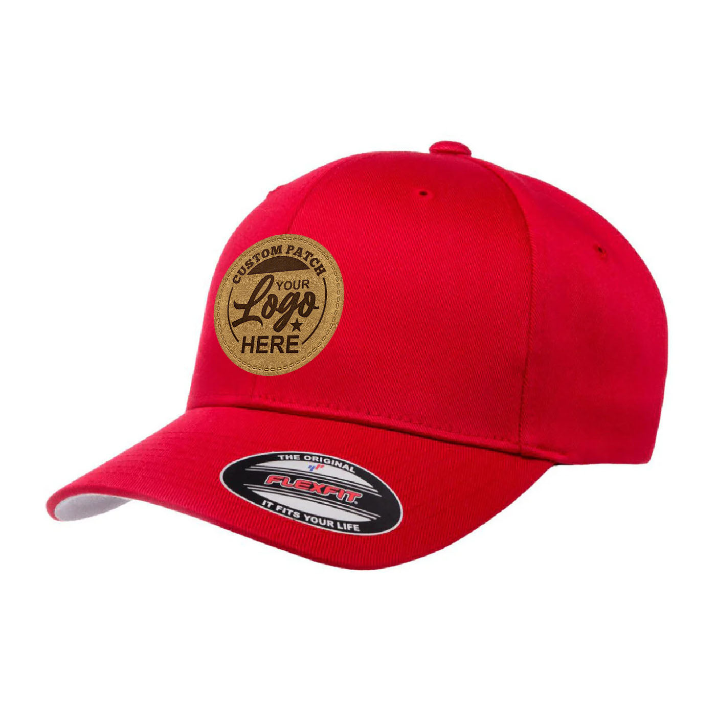 Custom Patch Flexfit 6277 Wooly Combed Cotton Blend Cap