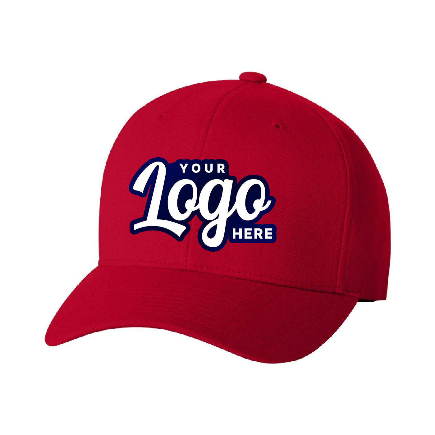 Custom Embroidered Flexfit 6477 Wool-Blend Cap