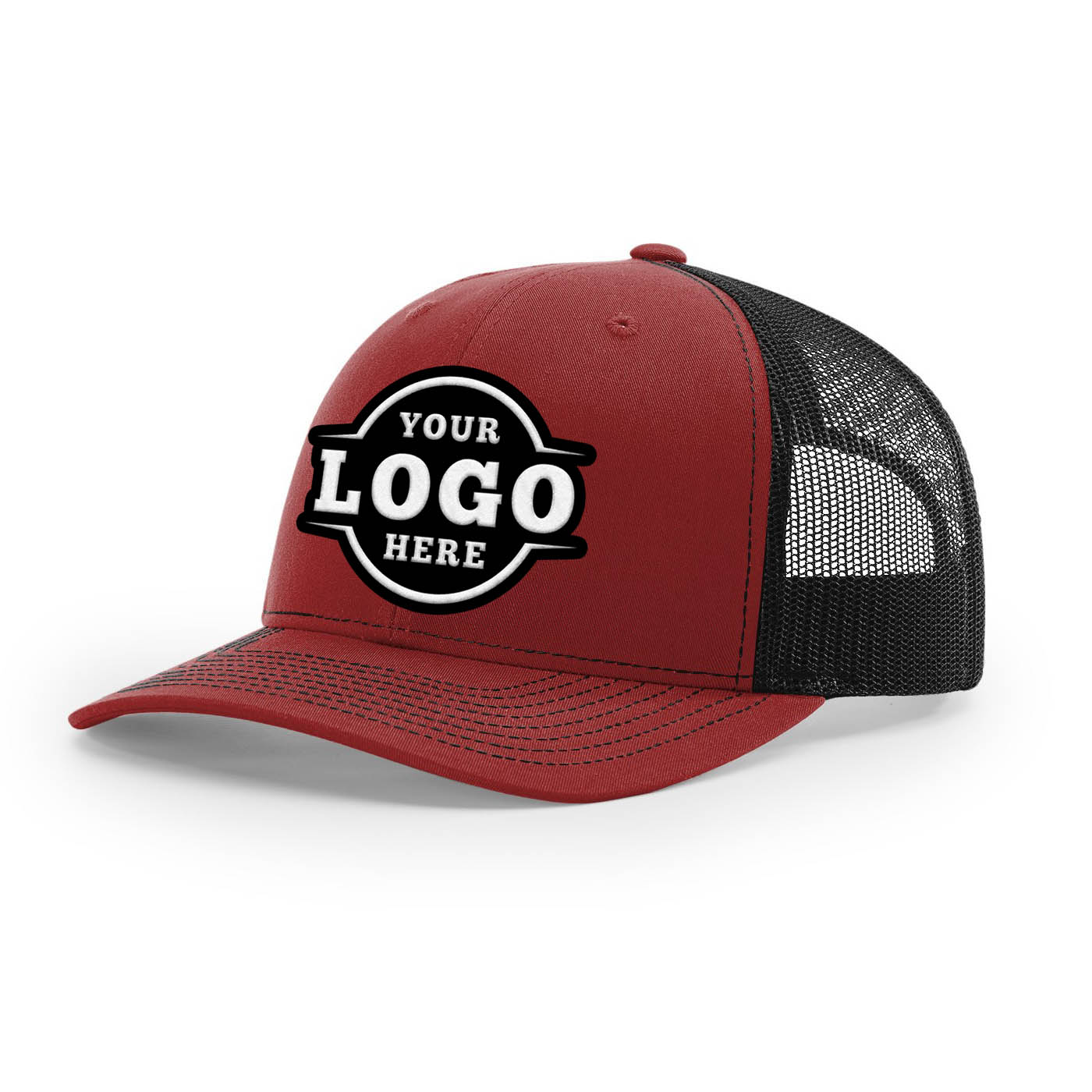 24 Hats Custom Logo Richardson 112 Trucker Hats Snapback Caps Embroidered Package Deal