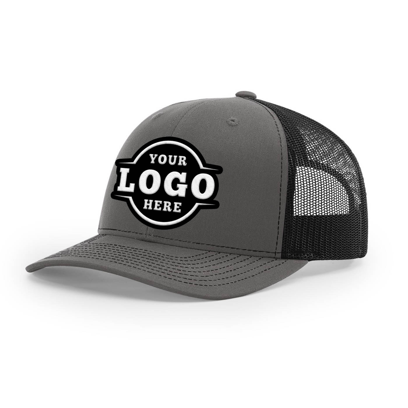 50 Hats Custom Logo Richardson 112 Trucker Hats Snapback Caps Embroidered Package Deal