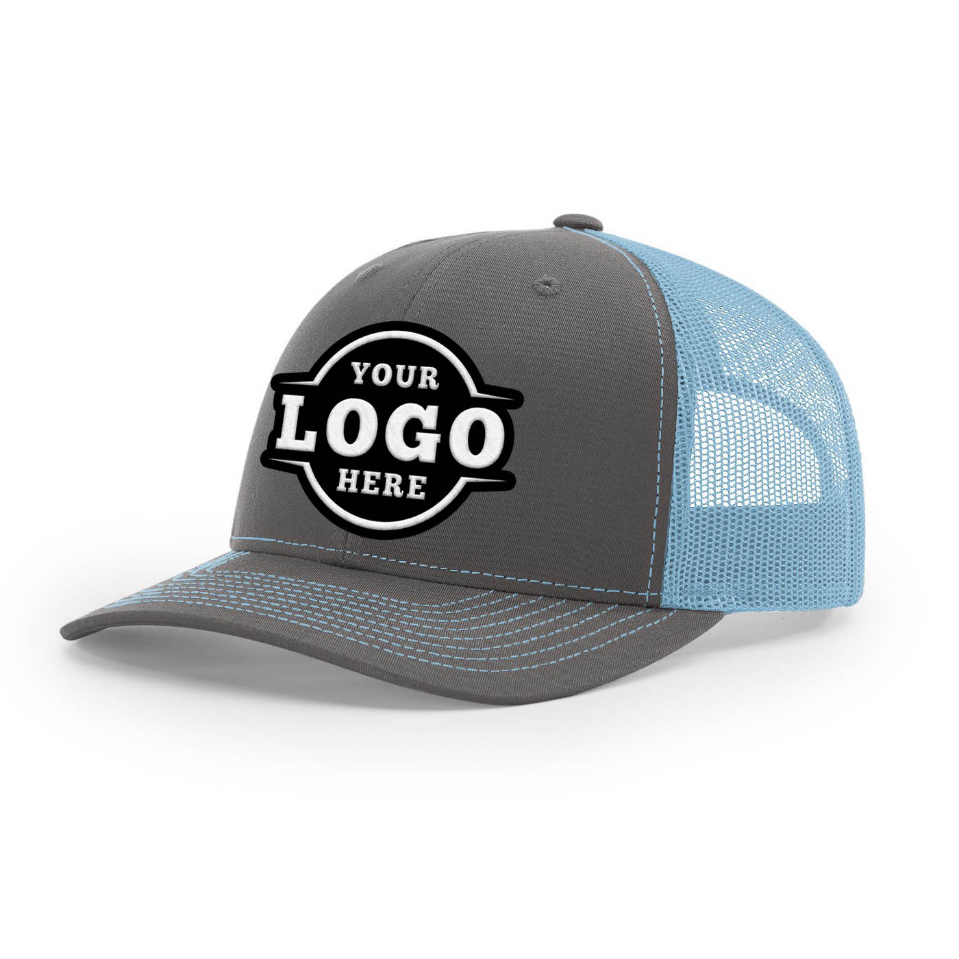 24 Hats Custom Logo Richardson 112 Trucker Hats Snapback Caps Embroidered Package Deal