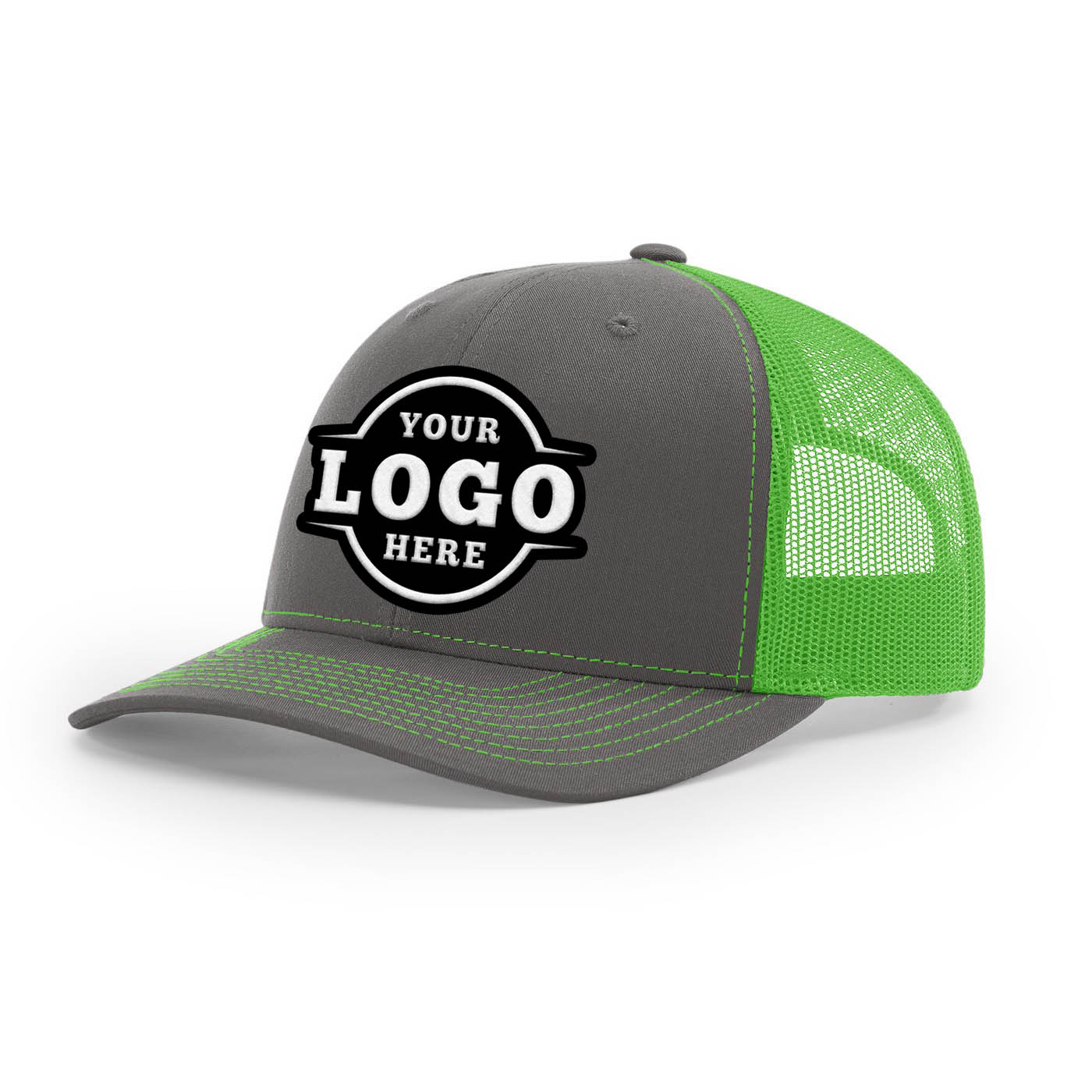 24 Hats Custom Logo Richardson 112 Trucker Hats Snapback Caps Embroidered Package Deal