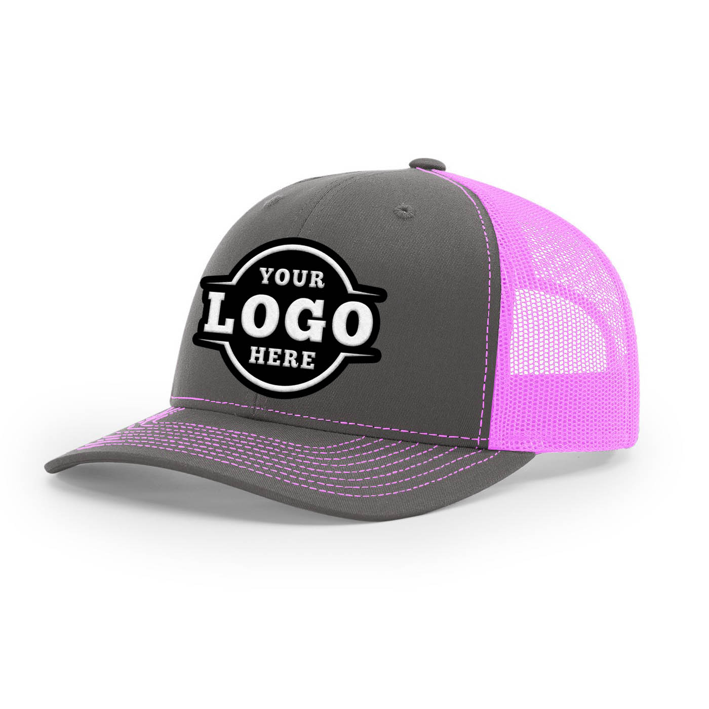 24 Hats Custom Logo Richardson 112 Trucker Hats Snapback Caps Embroidered Package Deal