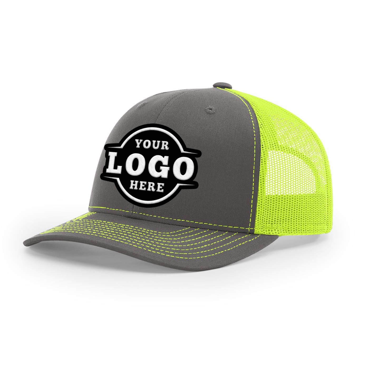 24 Hats Custom Logo Richardson 112 Trucker Hats Snapback Caps Embroidered Package Deal