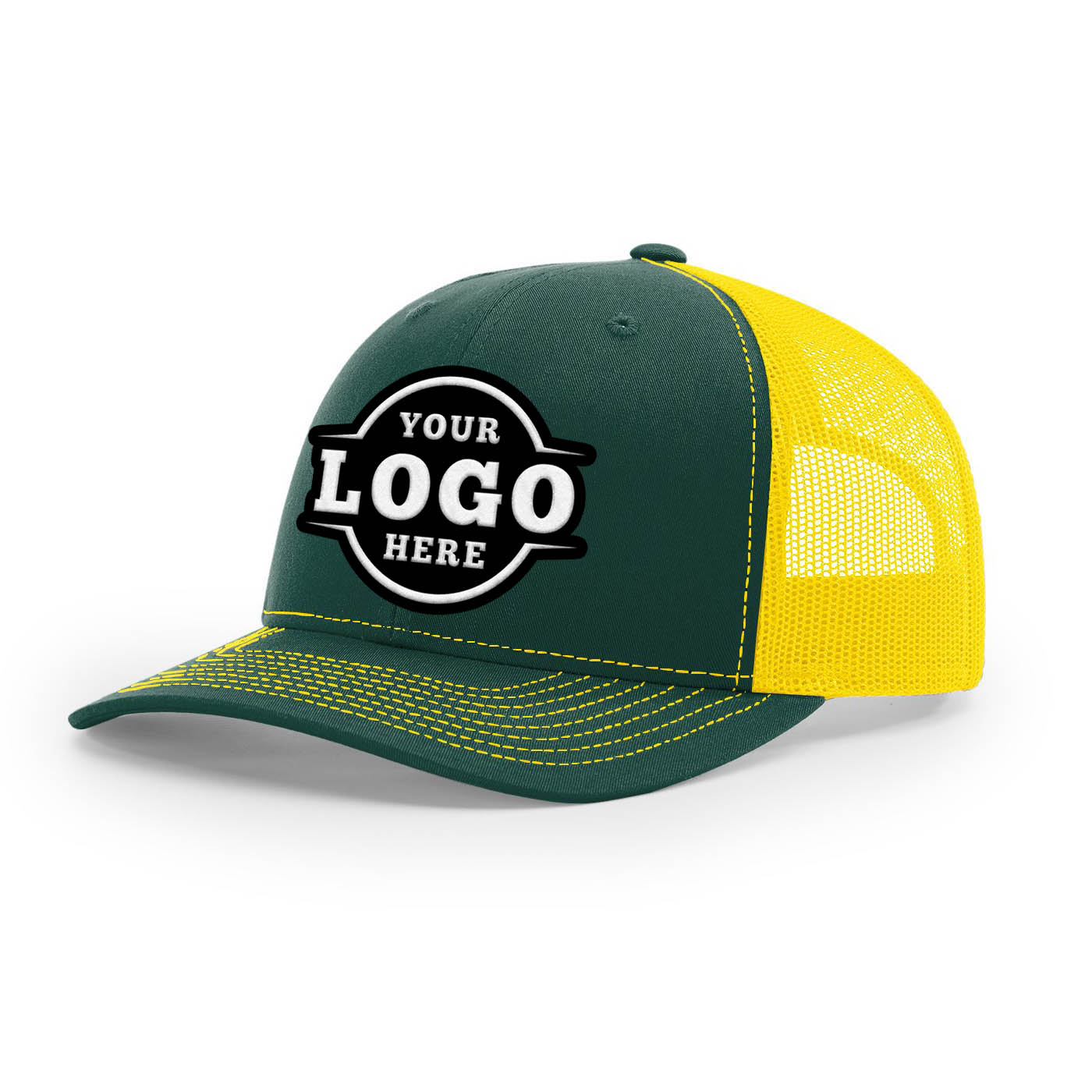 24 Hats Custom Logo Richardson 112 Trucker Hats Snapback Caps Embroidered Package Deal