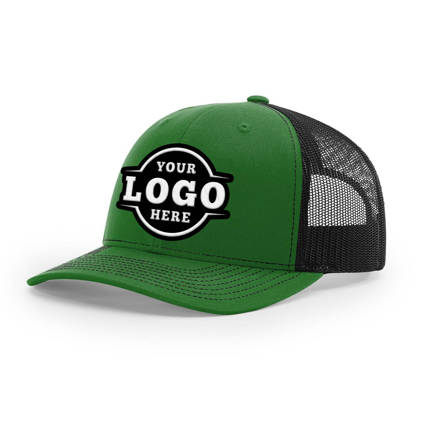 50 Hats Custom Logo Richardson 112 Trucker Hats Snapback Caps Embroidered Package Deal