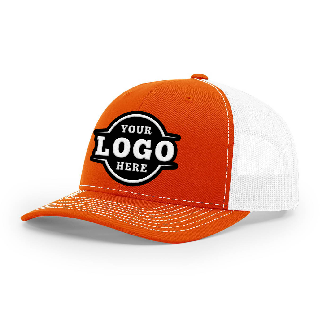 24 Hats Custom Logo Richardson 112 Trucker Hats Snapback Caps Embroidered Package Deal