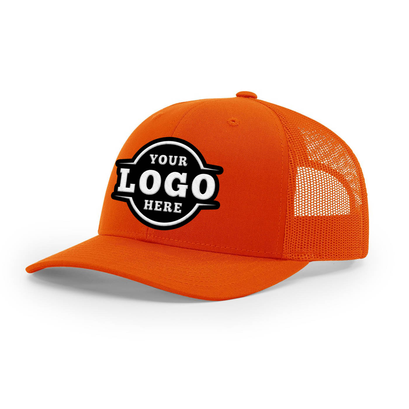 50 Hats Custom Logo Richardson 112 Trucker Hats Snapback Caps Embroidered Package Deal