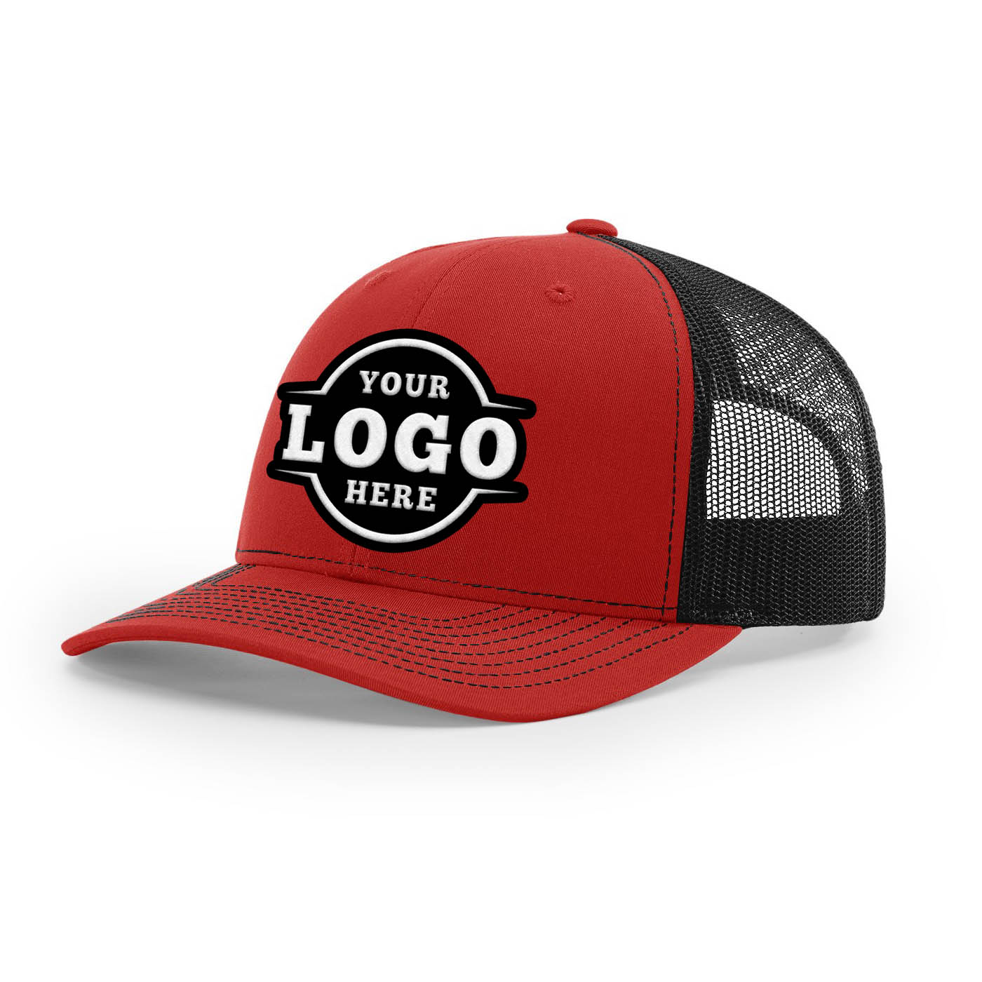 24 Hats Custom Logo Richardson 112 Trucker Hats Snapback Caps Embroidered Package Deal