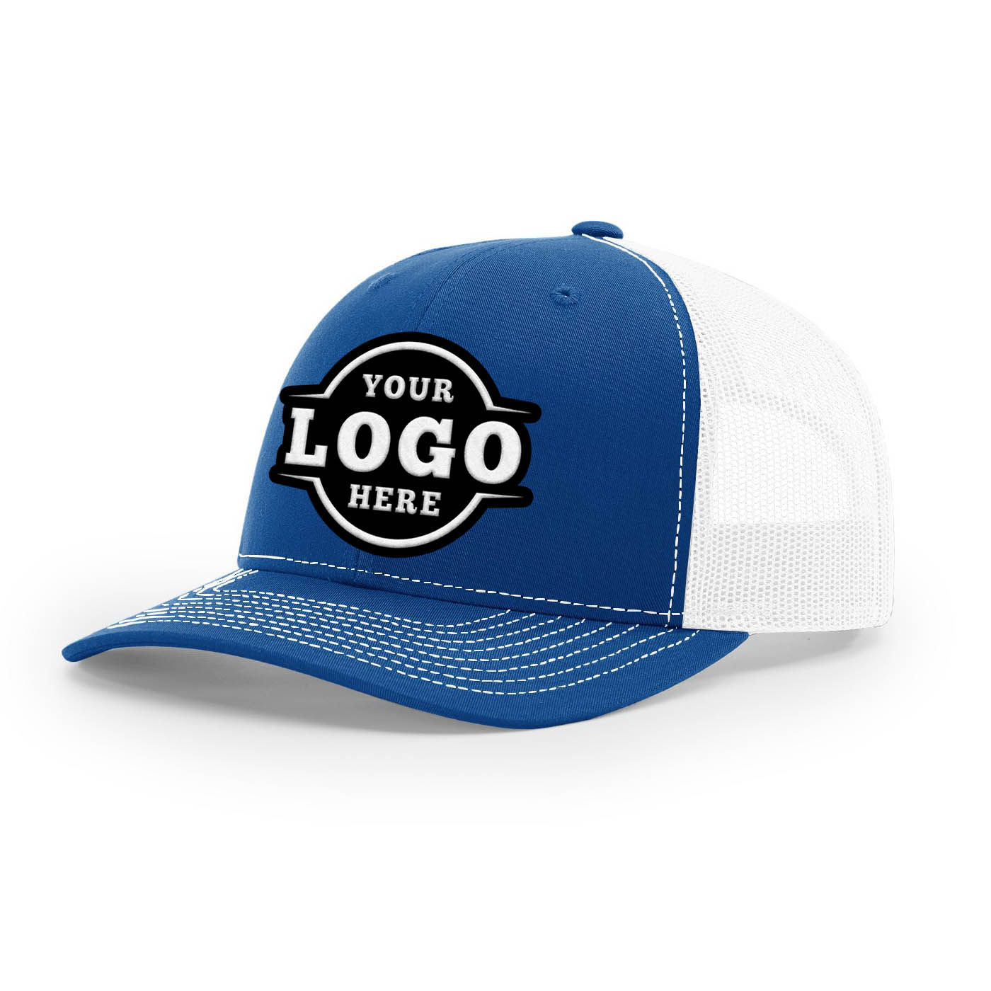 50 Hats Custom Logo Richardson 112 Trucker Hats Snapback Caps Embroidered Package Deal