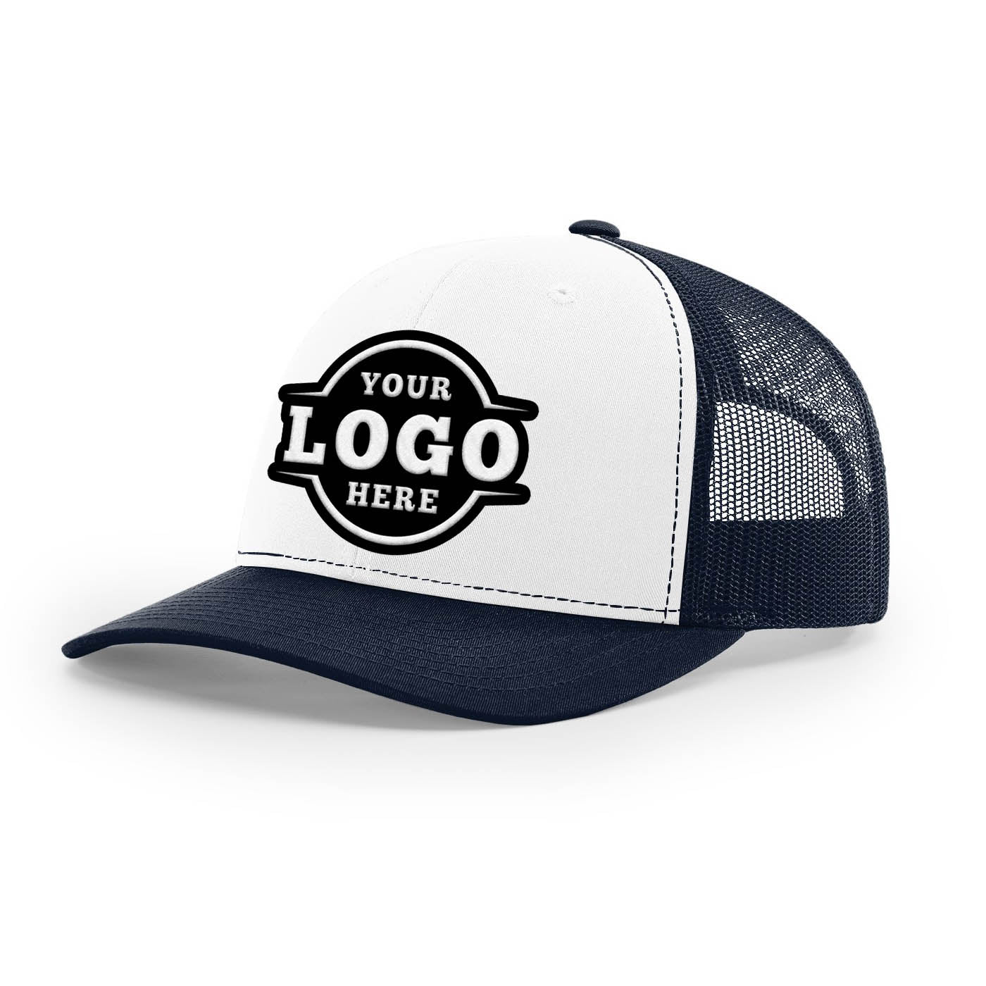 24 Hats Custom Logo Richardson 112 Trucker Hats Snapback Caps Embroidered Package Deal