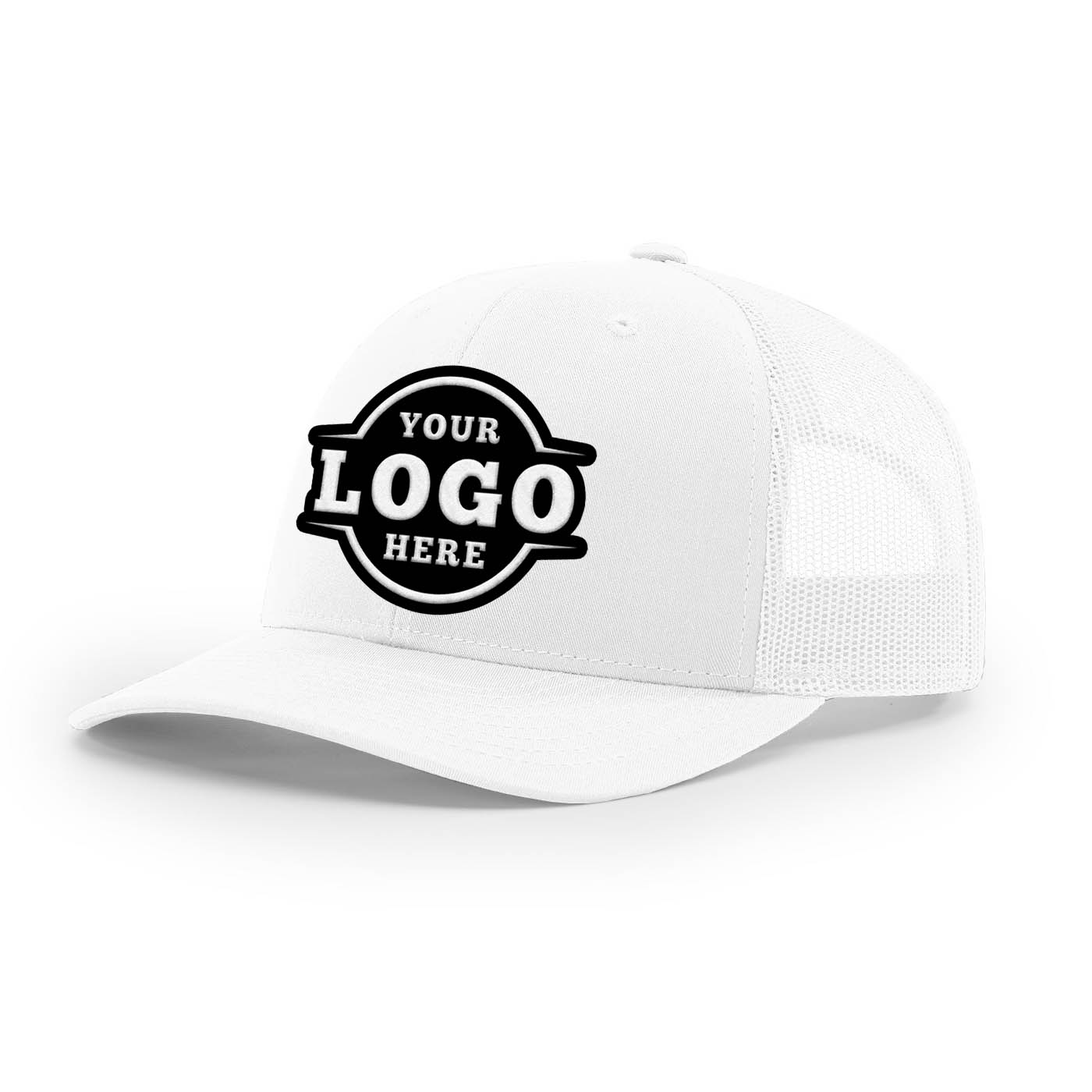 50 Hats Custom Logo Richardson 112 Trucker Hats Snapback Caps Embroidered Package Deal