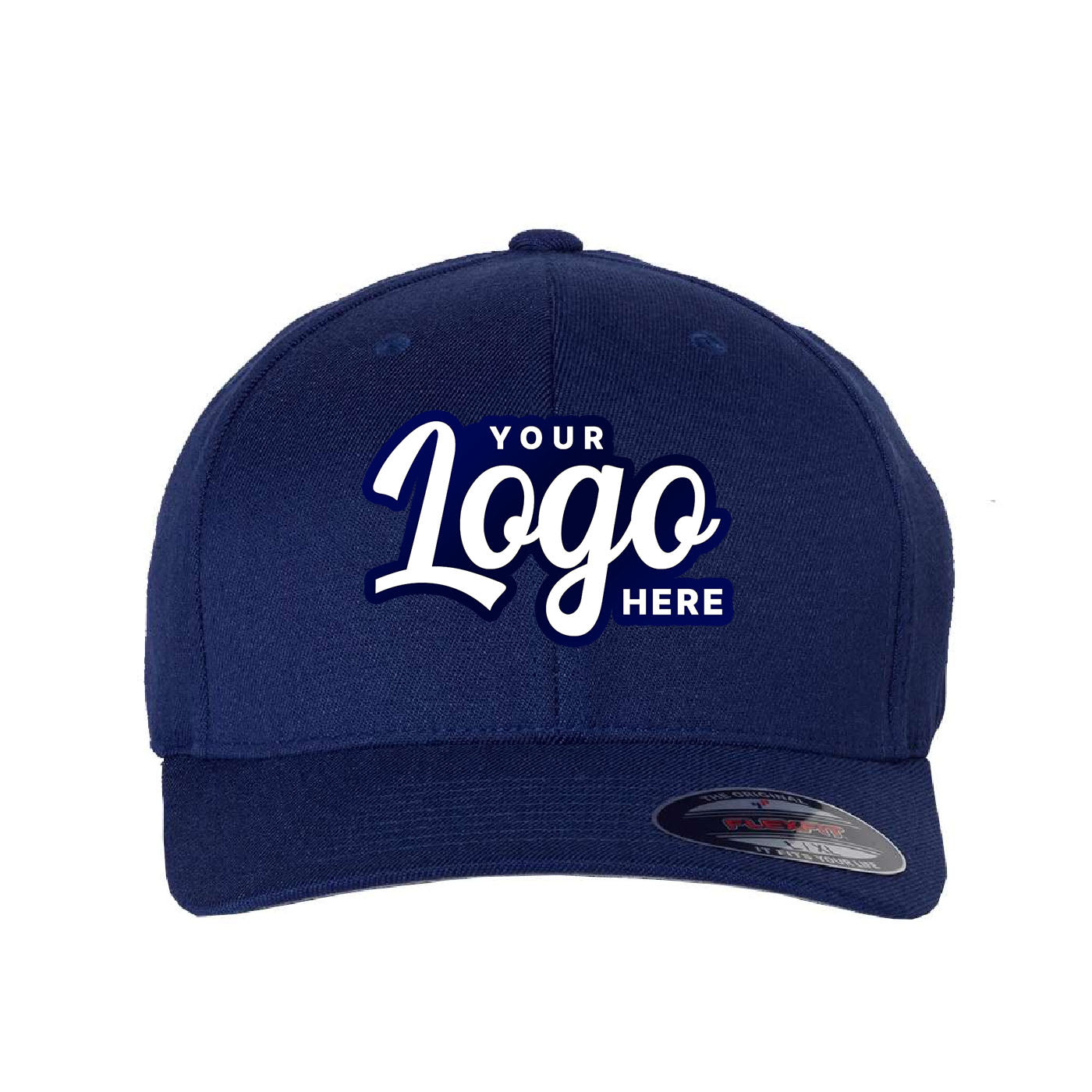 Custom Embroidered Flexfit 6477 Wool-Blend Cap