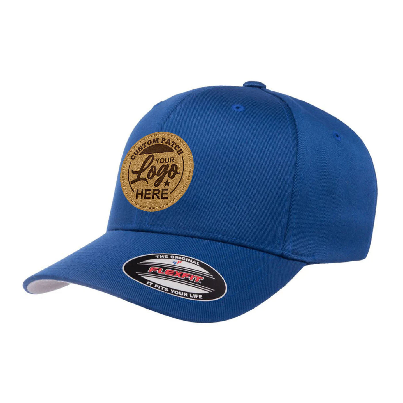 Custom Patch Flexfit 6277 Wooly Combed Cotton Blend Cap