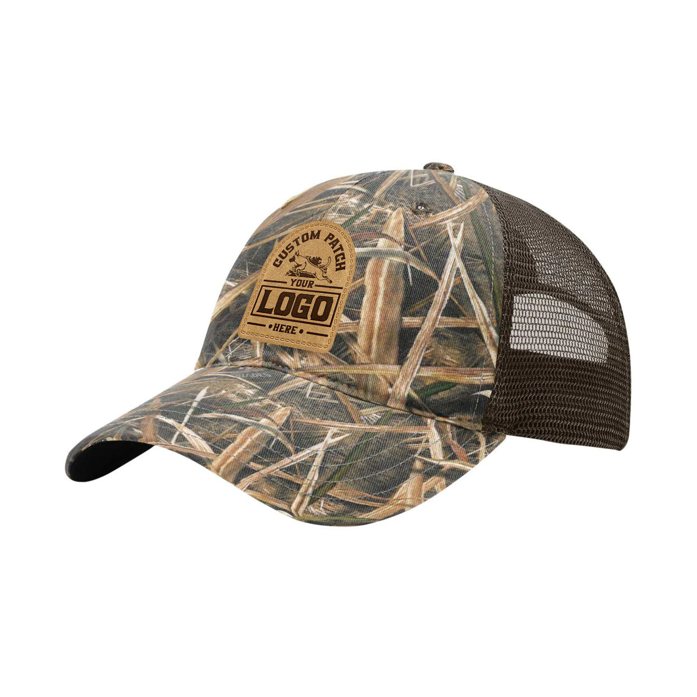 Custom Patch Richardson 111P Garment Washed Printed Trucker Hat