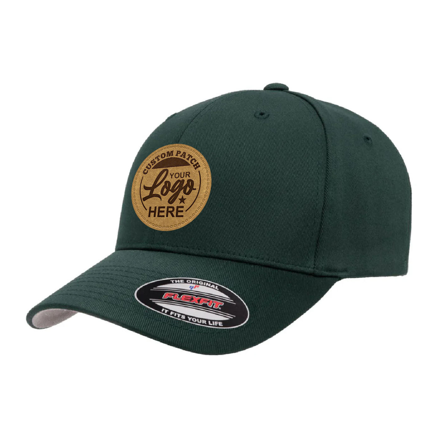 Custom Patch Flexfit 6277 Wooly Combed Cotton Blend Cap