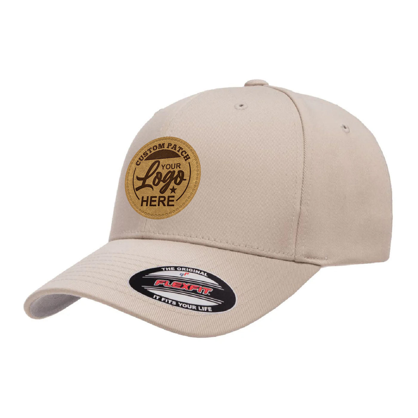 Custom Patch Flexfit 6277 Wooly Combed Cotton Blend Cap