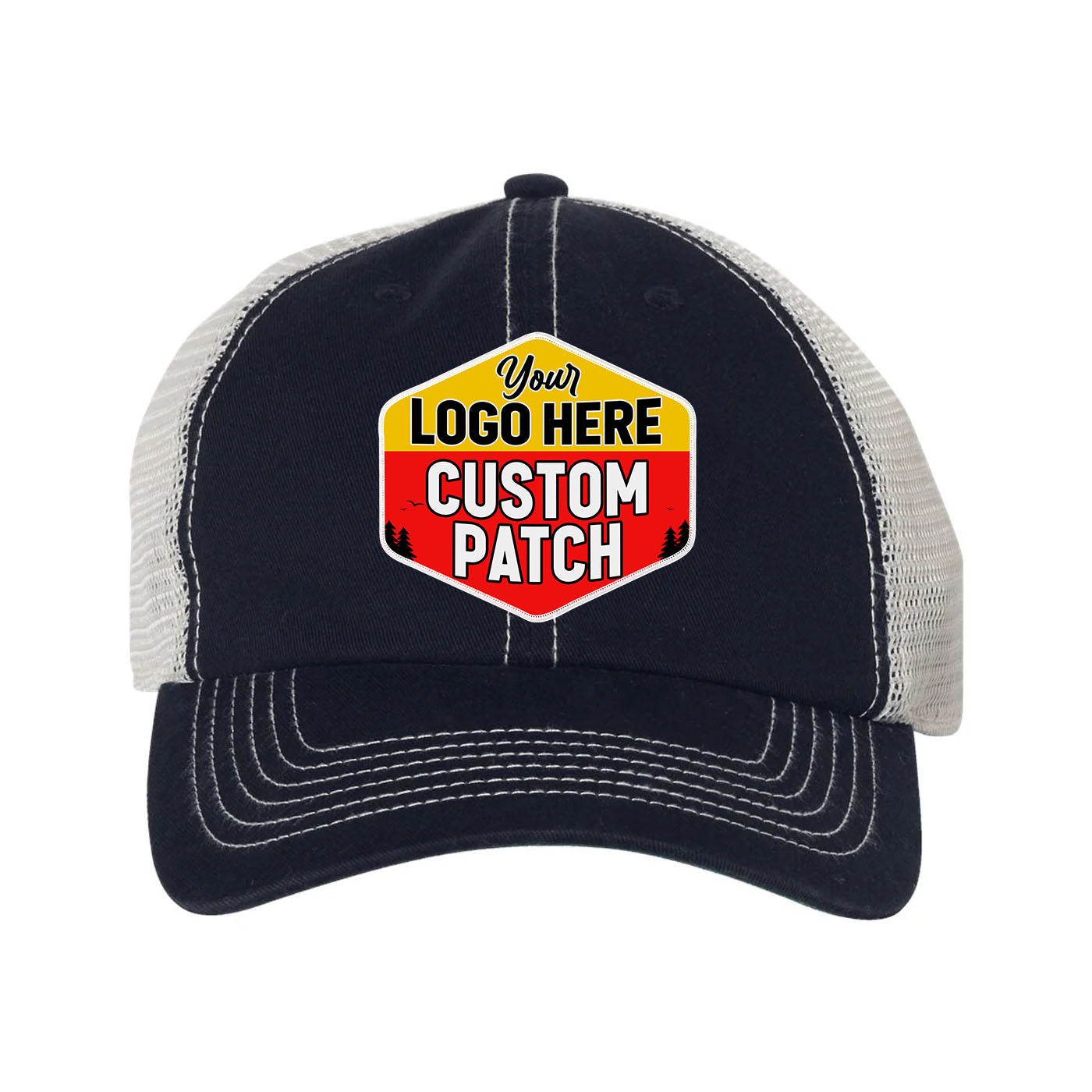 Custom Patch '47 Brand 4710 Trawler Cap, 47 Brand