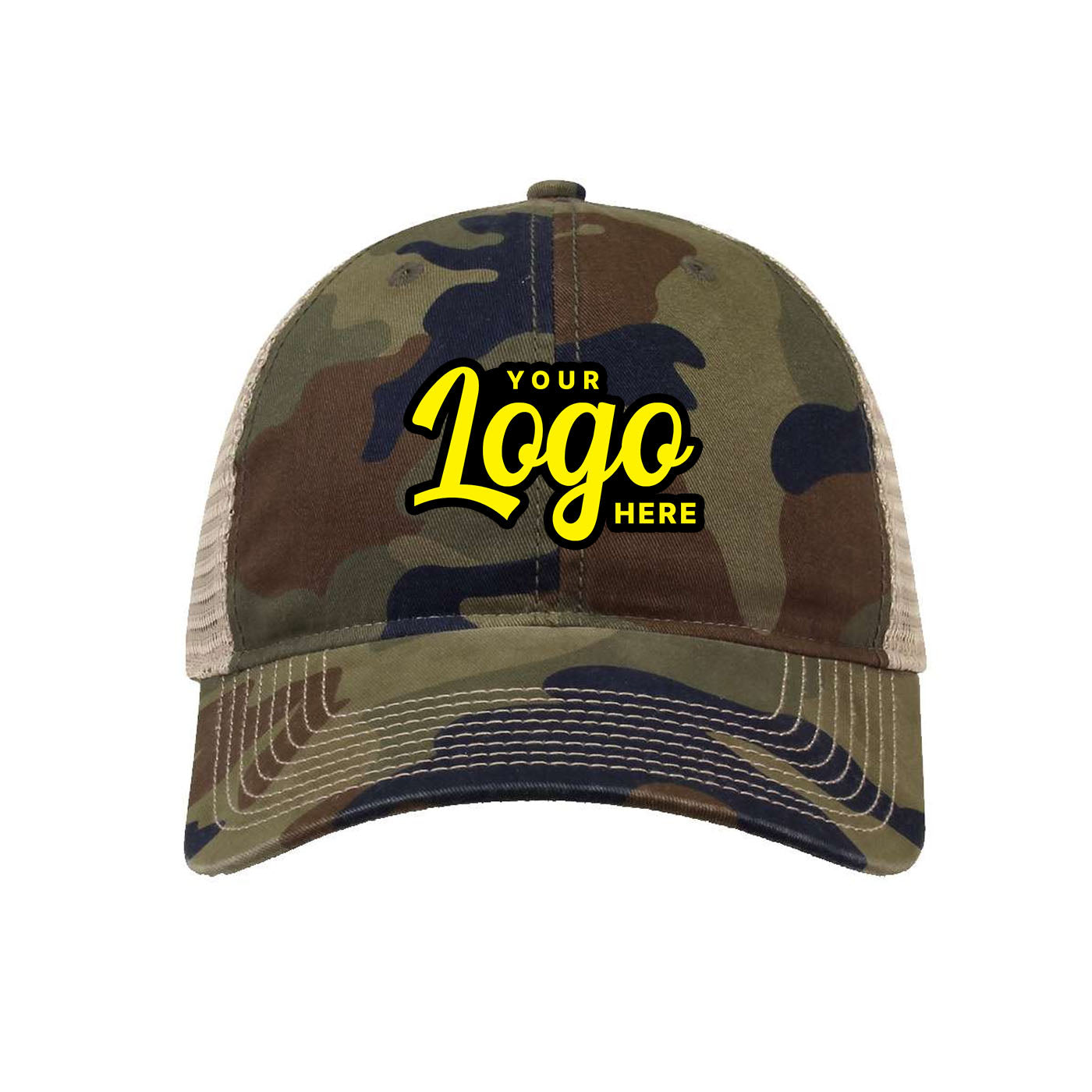 Custom Embroidered The Game GB880 Soft Trucker Cap