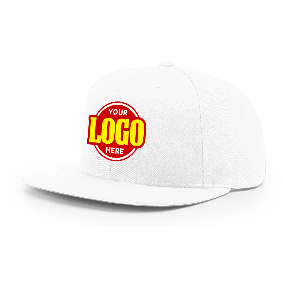 Custom Embroidered Richardson 510 Wool Flatbill Snapback Cap