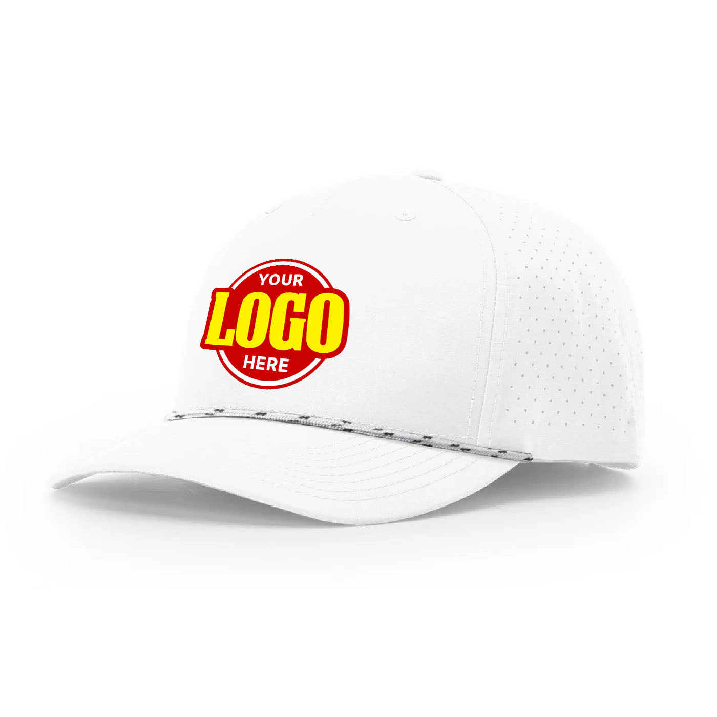 Custom Embroidered Richardson 355 Laser Perfed Performance Rope Cap