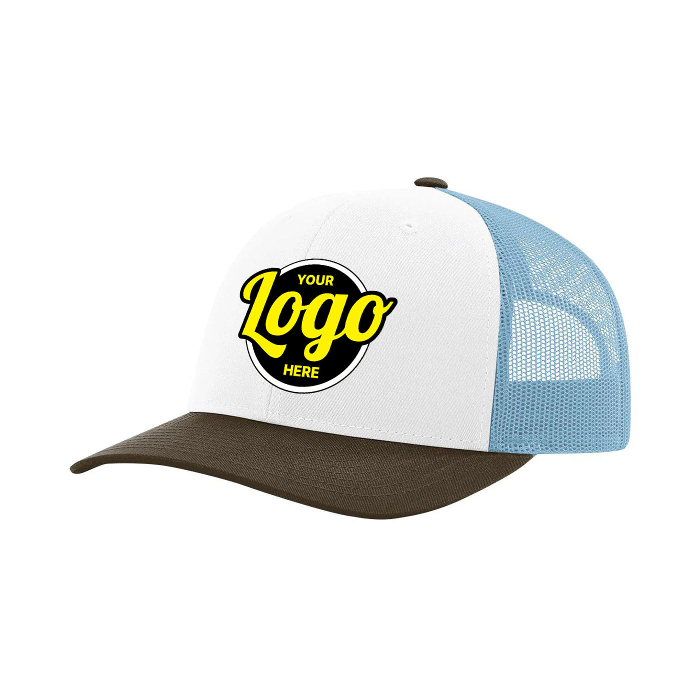 Custom Embroidered Richardson 115 Low Pro Trucker Cap, Snapback Hat