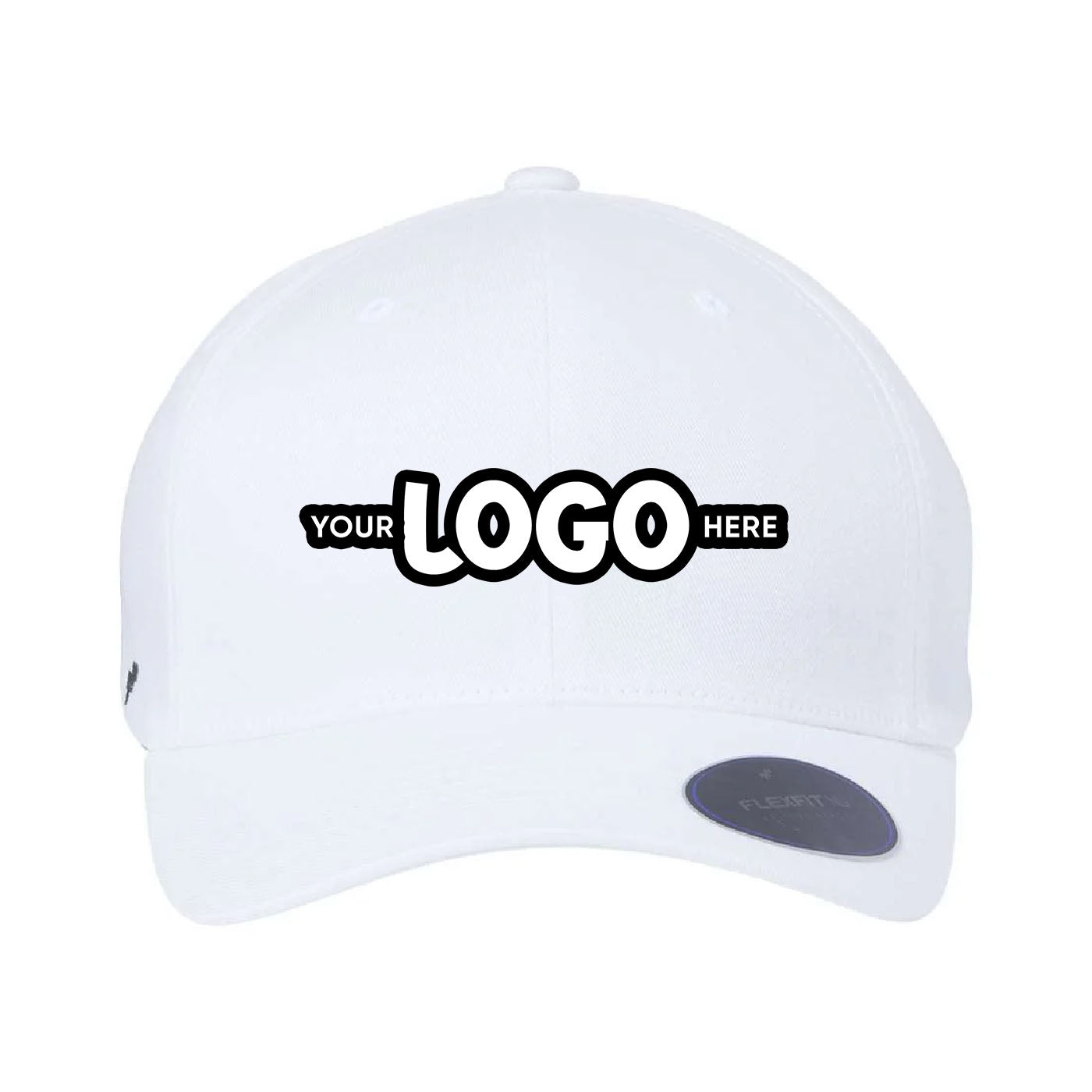 Custom Embroidered Flexfit 6100NU - Flexfit NU Cap 6100