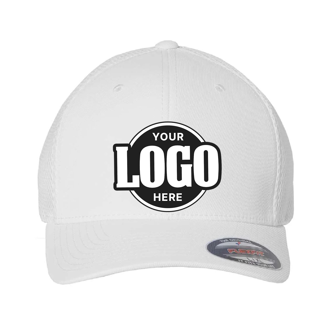 Custom Embroidered Flexfit 6533 Ultrafiber Mesh Cap