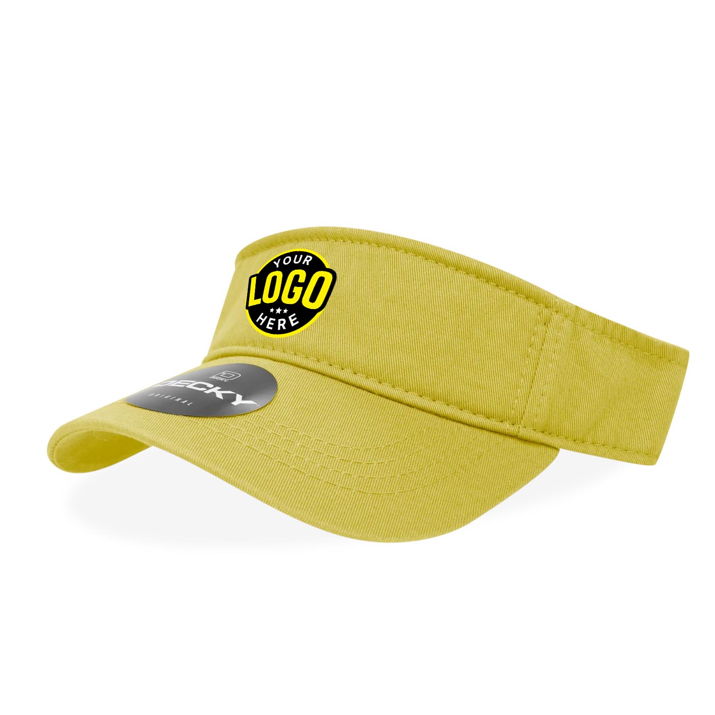 Custom Embroidered Decky 962 - Polo Visor, Sun Visor