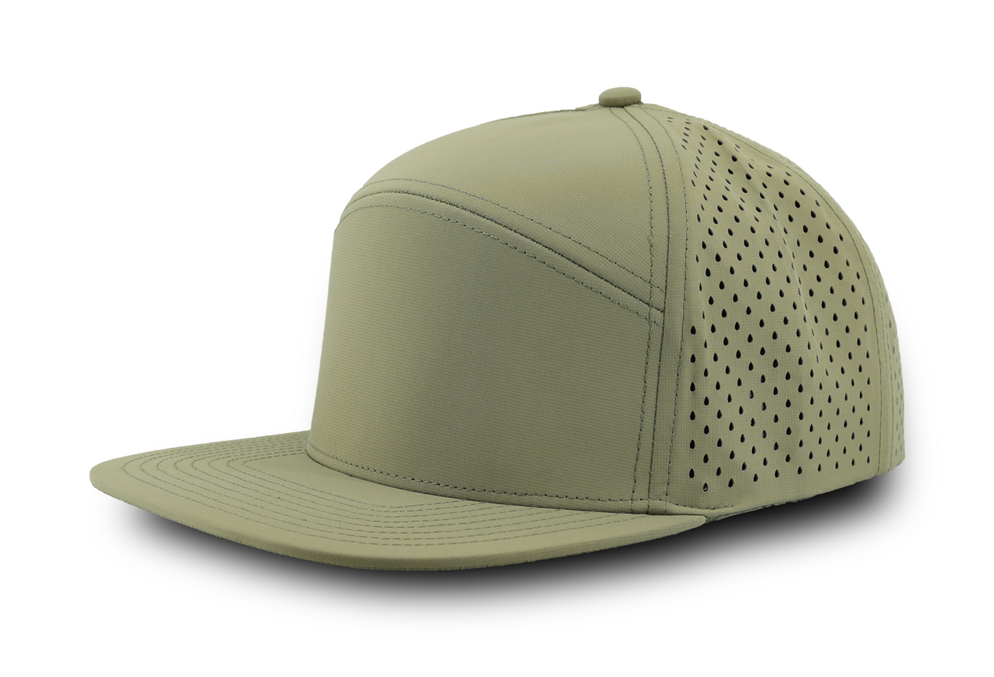 Custom Embroidered Zapped Headwear Osprey 7 Panel Perforated Cap