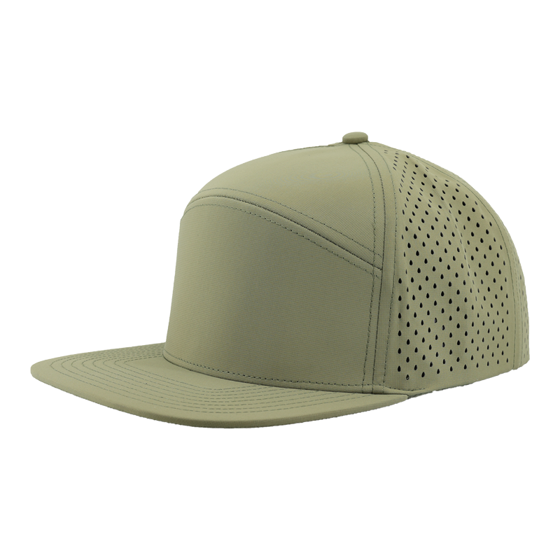 Custom Embroidered Zapped Headwear Osprey XL 7 Panel Perforated Cap