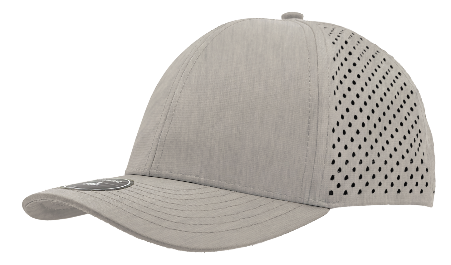 Custom Embroidered Zapped Headwear Apache 6 Panel Perforated Snapback Cap