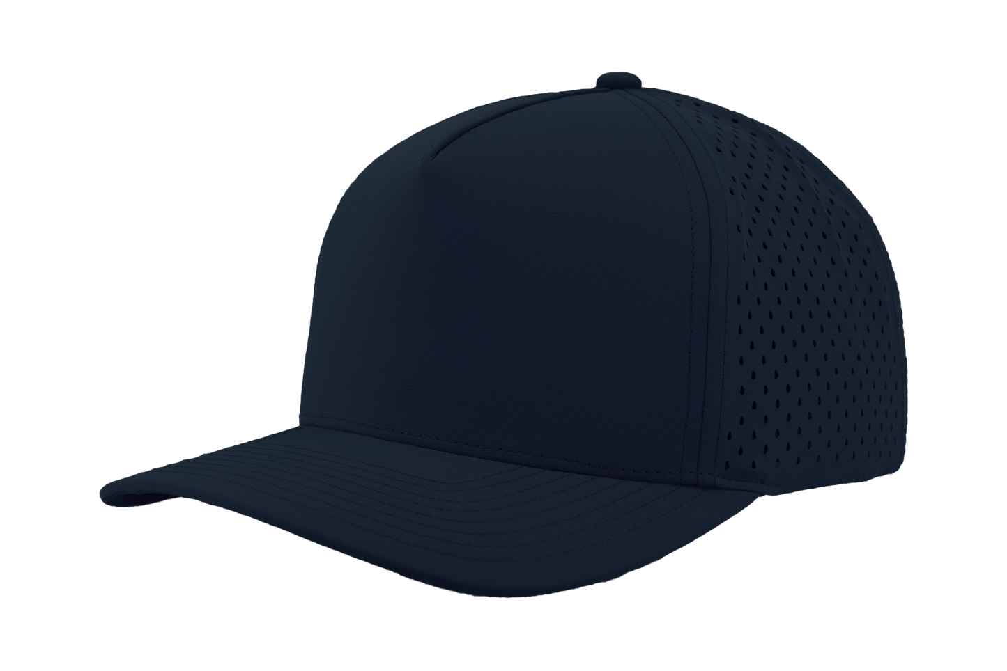 Custom Patch Zapped Headwear Blackhawk 5 Panel Perforated Cap