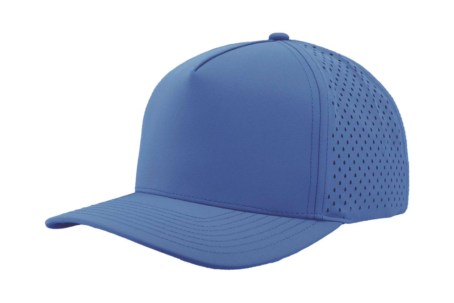 Custom Patch Zapped Headwear Blackhawk 5 Panel Perforated Cap
