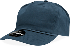 A blue dad hat