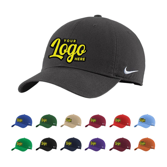 Custom Embroidered Nike 102699 Heritage 86 Cap - Star Hats & Embroidery