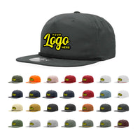 Custom Embroidered Decky 6032 - Classic Rope Cap, 5 Panel Flat Bill Hat, Snapback