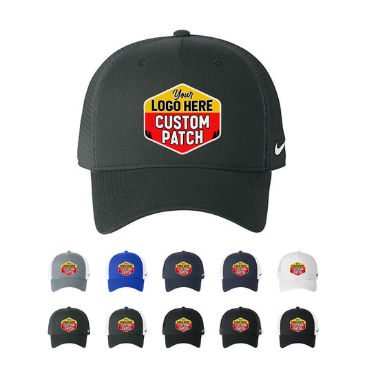 Custom Patch Nike NKFN9893 Snapback Mesh Trucker Cap - Star Hats & Embroidery